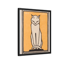 Sitting cat (1916) by Julie de Graag