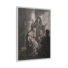 Simeon recognises the infant Jesus as saviour. Etching by C.W. Weisbrod after Rembrandt, 1627-8.