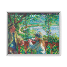 Near the Lake (1879–1890) by Pierre-Auguste Renoir - NOMADEN ART GALLERY