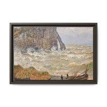 Claude Monet's Stormy Sea in Étretat (1883) - NOMADEN ART GALLERY