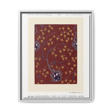 Art Nouveau Flower pattern pochoir print in oriental style. Original from our own 1914 edition of Samarkande - NOMADEN ART GALLERY