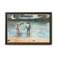 Boys Wading (1873) by Winslow Homer - NOMADEN ART GALLERY