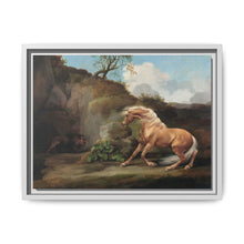Horse Frightened by a Lion (1762–1768) by George Stubbs - NOMADEN ART GALLERY