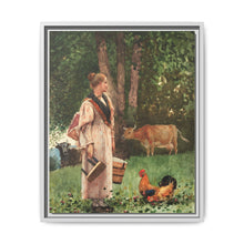 The Milk Maid (1878) by Winslow Homer - NOMADEN ART GALLERY