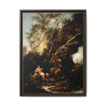 Landscape with the Temptation of Christ by Alessandro Magnasco and Antonio Francesco Peruzzini - NOMADEN ART GALLERY