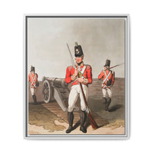 Illustration of East York militia from The Costume of Yorkshire (1814) by George Walker - NOMADEN ART GALLERY