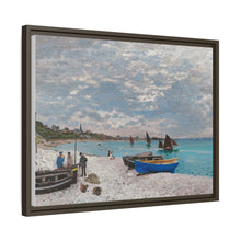 The Beach at Sainte-Adresse (1867) by Claude Monet - NOMADEN ART GALLERY