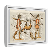 Hunter-Gatherer Mosaic: Vintage Encyclopaedia Art (1891)