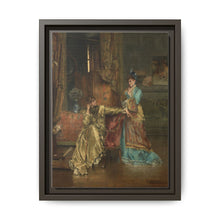 The Visit (c. 1870) by Alfred Stevens: A Glimpse into 19th-Century Elegance - NOMADEN ART GALLERY