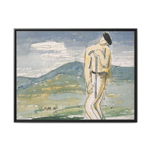 A weary pilgrim (1936) watercolor by Mikulas Galanda - NOMADEN ART GALLERY