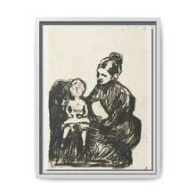Nurse with a Boy / The Mother and the Crying Child (1902) by Edvard Munch. - NOMADEN ART GALLERY