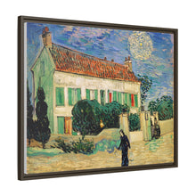 Vincent van Gogh's The White house night - NOMADEN ART GALLERY