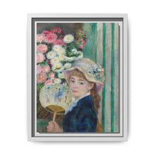 Woman with a Fan (c. 1879) by Pierre Auguste Renoir - NOMADEN ART GALLERY