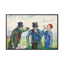 The Drinkers (1890) by Vincent Van Gogh. Original from the Art Institute of Chicago - NOMADEN ART GALLERY