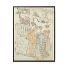 Visitors to the Hachiman shrine by Katsushika Hokusai - NOMADEN ART GALLERY