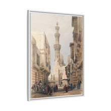 Bullack Cairo illustration by David Roberts (1796–1864) - Canvas Wall Art