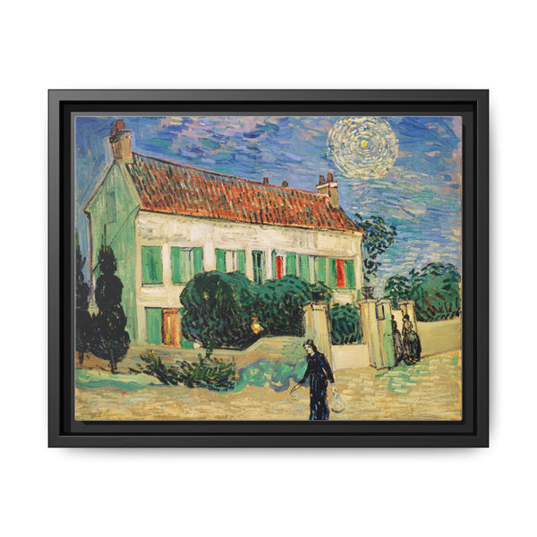 Vincent van Gogh's The White house night - NOMADEN ART GALLERY