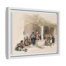The coffee shop illustration by David Roberts (1796–1864)