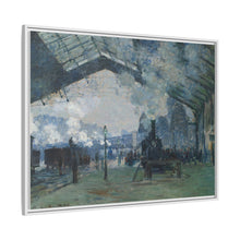 Arrival of the Normandy Train, Gare Saint-Lazare by Claude Monet - NOMADEN ART GALLERY