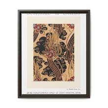 Flower pattern Art Deco stencil print in oriental style. Original from our own 1914 edition of Samarkande - NOMADEN ART GALLERY