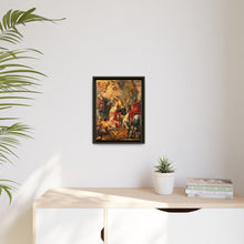 The martyrdom of Saint Apollonia. Oil painting after Jacob Jordaens.