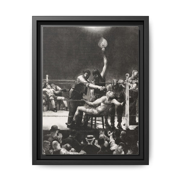 Between rounds, small, second stone (1923) in high resolution by George Wesley Bellows - NOMADEN ART GALLERY