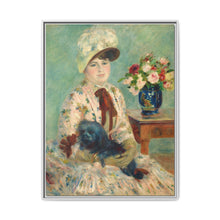 Pierre-Auguste Renoir's Mlle Charlotte Berthier (1883) - NOMADEN ART GALLERY