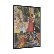 El café-concierto de Les Ambassadeurs (1876-1877) de Edgar Degas.