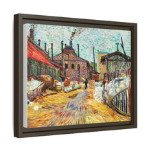 The Factory (1887) by Vincent Van Gogh. Original from the Barnes Foundation. - NOMADEN ART GALLERY