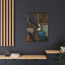 La joven sentada ante un virginal, de Johannes Vermeer (ca. 1670-1672) 
