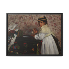 Edgar Degas's Portrait of Mlle Hortense Valpinçon (c. 1871) - NOMADEN ART GALLERY