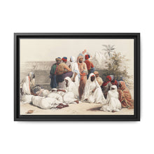 In the slave market at Cairo illustration by David Roberts (1796–1864)