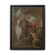 Saint Martin Sharing his Coat with a Beggar by Louis Galloche - NOMADEN ART GALLERY
