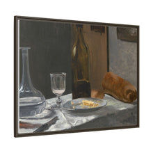 Claude Monet's Still Life with Bottle, Carafe, Bread, and Wine (ca. 1862-1863) - NOMADEN ART GALLERY