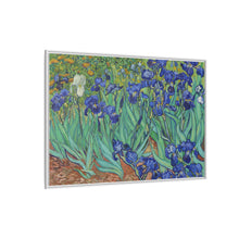 Vincent Van Gogh's Irises (1889). Famous painting, original from the J. Paul Getty Museum. - NOMADEN ART GALLERY