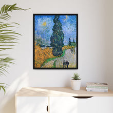 Vincent van Gogh's Road with Cypress and Star (1890) - NOMADEN ART GALLERY