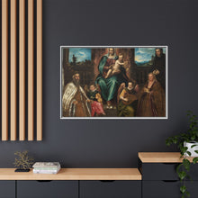 Doge Alvise Mocenigo and Family before the Madonna and Child (c. 1575) by Jacopo Tintoretto