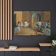 Edgar Degas's The Dance Foyer at the Opera on the rue Le Peletier (1872)