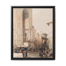 Grand entrance to the Mosque of the Sultan Hassan illustration by David Roberts (1796–1864) - NOMADEN ART GALLERY