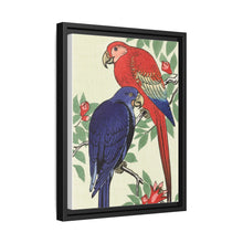 Red and a blue parrot (1925 - 1936) by Ohara Koson