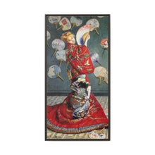 Claude Monet's Camille Monet In Japanese Costume (1876) - NOMADEN ART GALLERY