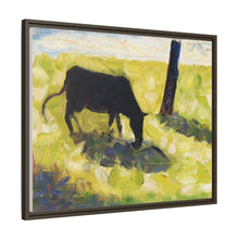 Black Cow in a Meadow (ca. 1881) by Georges Seurat