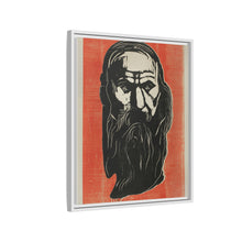 Head of an Old Man with Beard (1902) by Edvard Munch - NOMADEN ART GALLERY