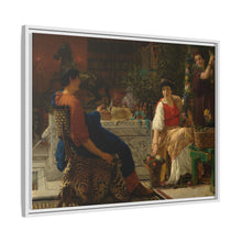 Preparations for the Festivities (The Floral Wreath) (1866) by Sir Lawrence Alma Tadema
