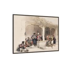 The coffee shop illustration by David Roberts (1796–1864)
