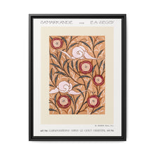 Art Nouveau Flower pattern stencil print in oriental style - NOMADEN ART GALLERY