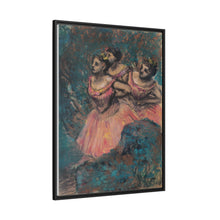 Three Dancers in Red Costume (1896) by Edgar Degas