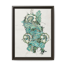 William Morris's Watercolour, woven fabric design: Anemone (1876) - NOMADEN ART GALLERY