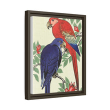 Red and a blue parrot (1925 - 1936) by Ohara Koson