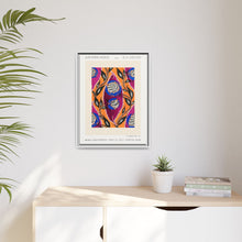 Flower pochoir pattern in Art Nouveau oriental style